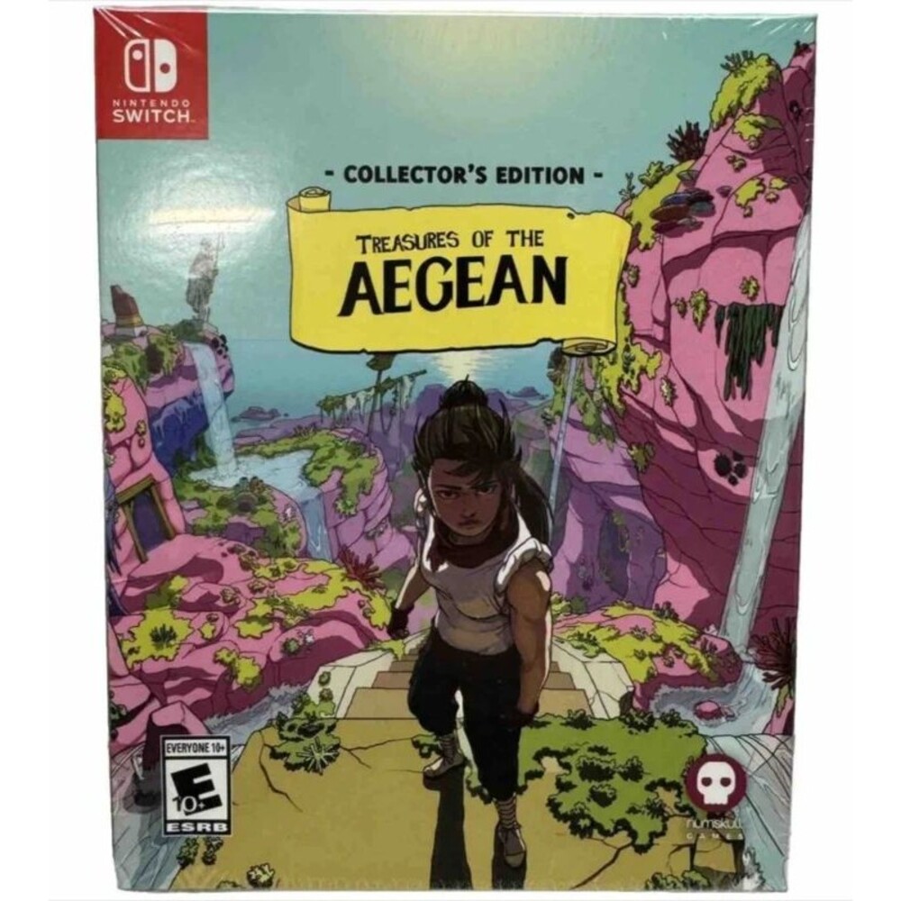 Treasures of the Aegean Collectors Edition Nintendo Switch New Sealed Box Crease